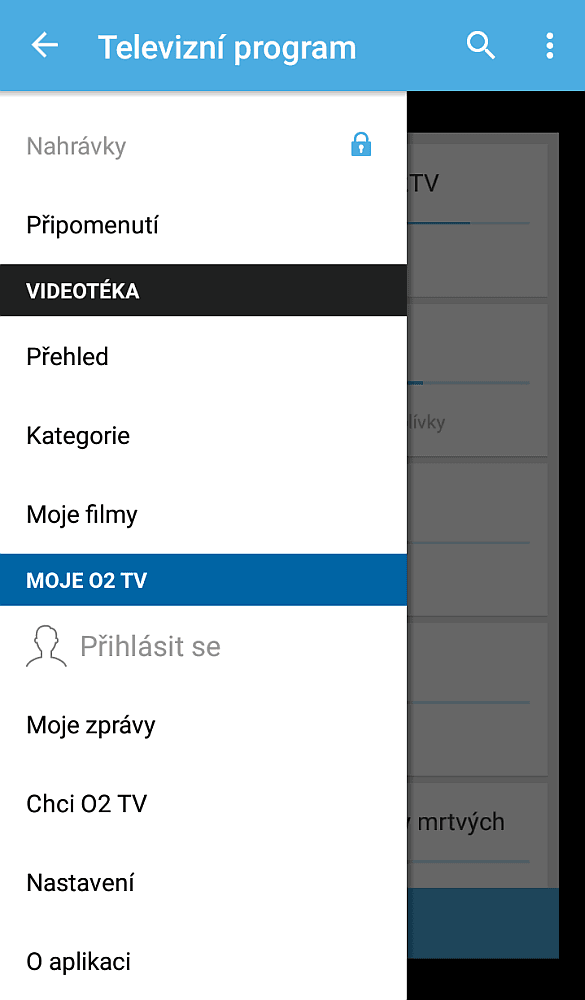 O2 TV v mobilu