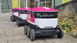 Robot - Foodora - Starship Technologies - autonomni rizeni