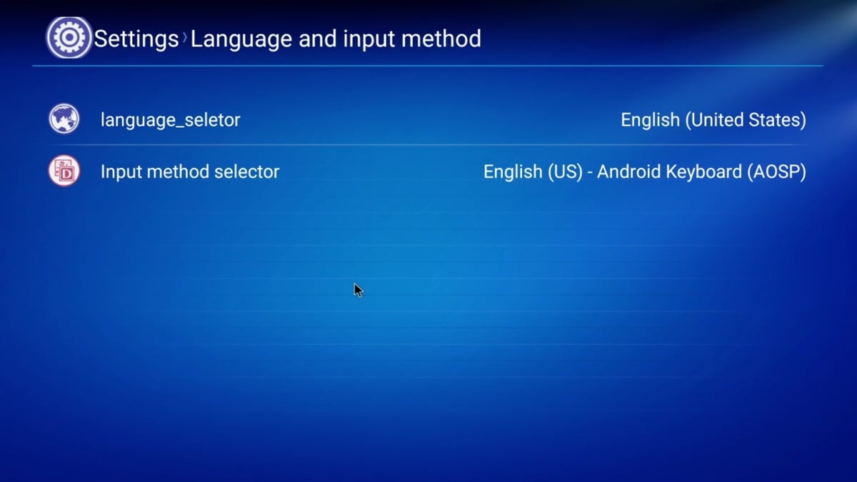 Vlastní UI Rockchip – 2. řada