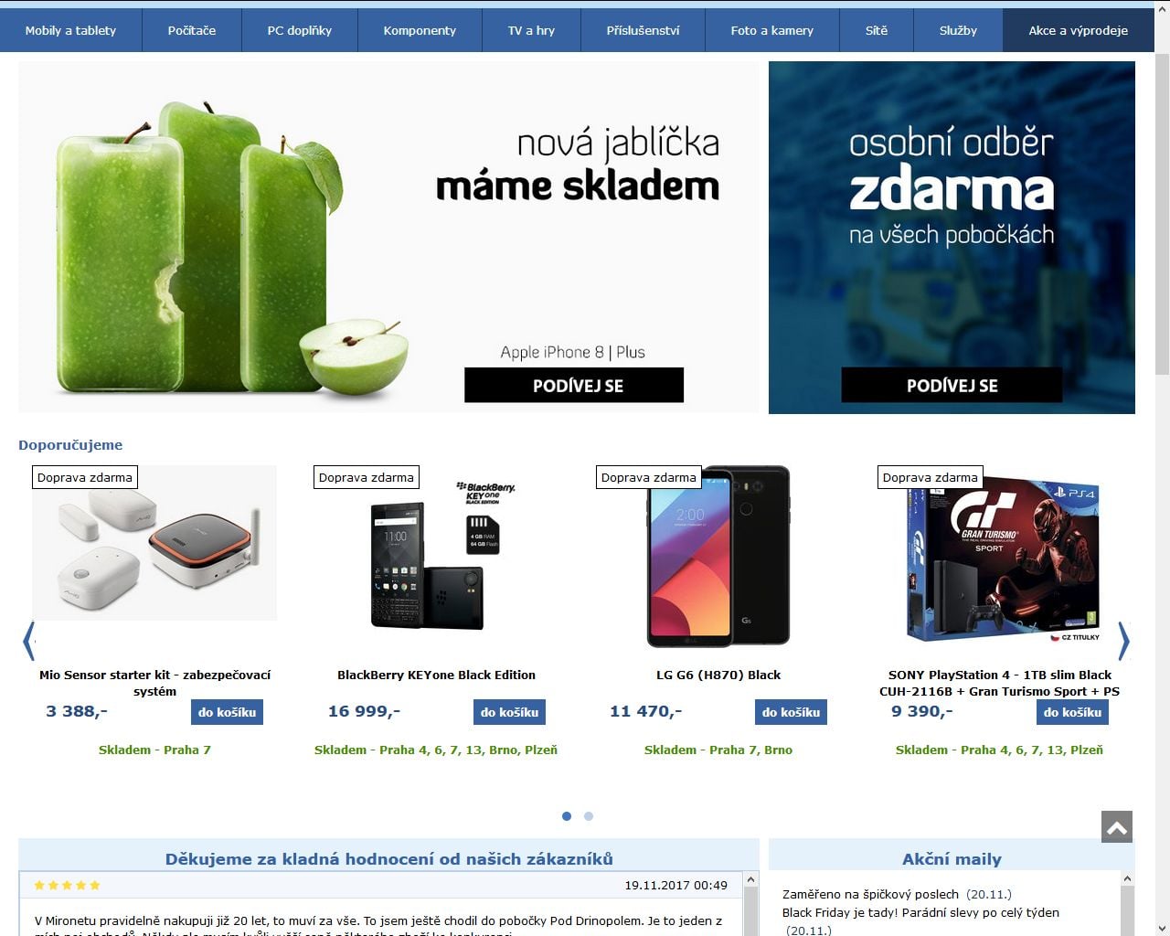 Mironet - Black Friday 2017