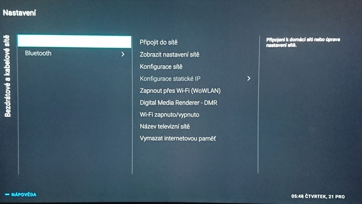 Philips 49PUS7502 - menu