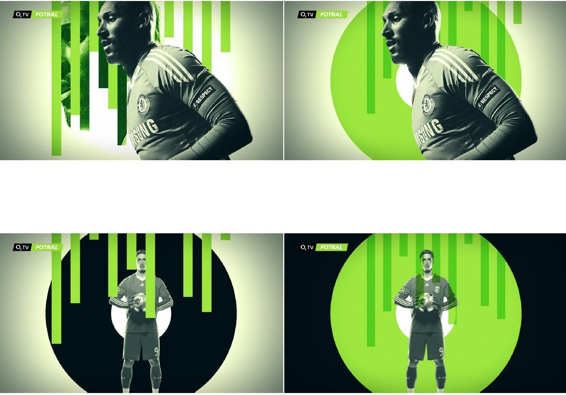 O2 TV Sport - vizuální styl