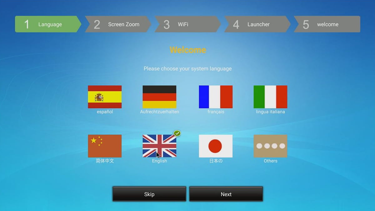 H96 Max H1 a H2 - první start