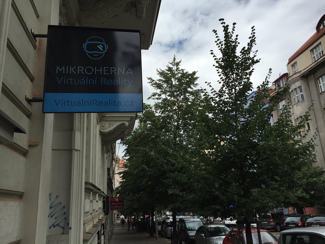 Mikroherna virtuální reality v Praze