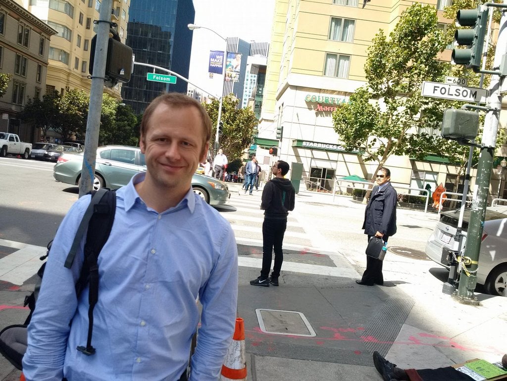 Pavel Machálek, spoluzakladatel a šéf Spaceknow.