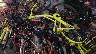 Bike sharing v Číně