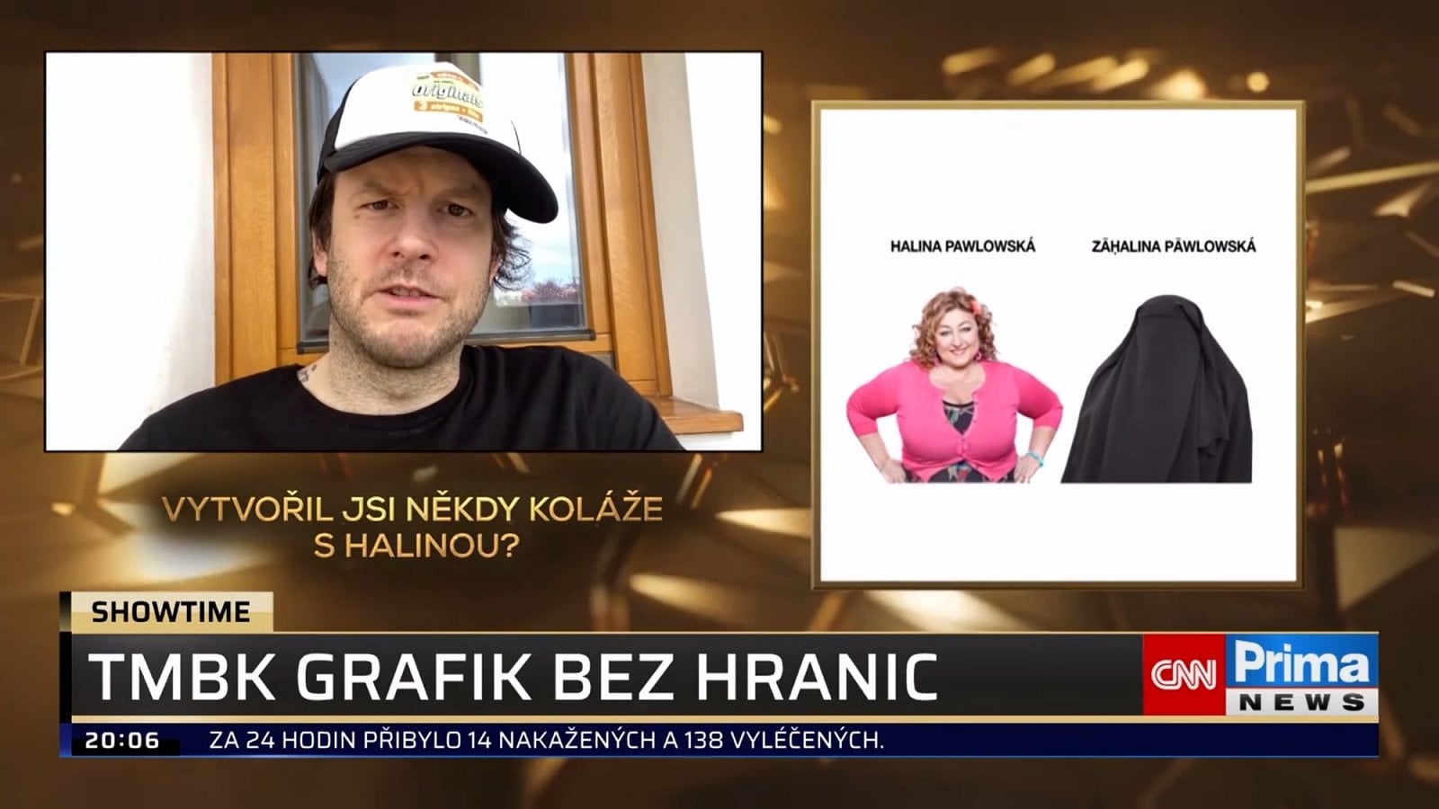 První den vysílání CNN Prima News