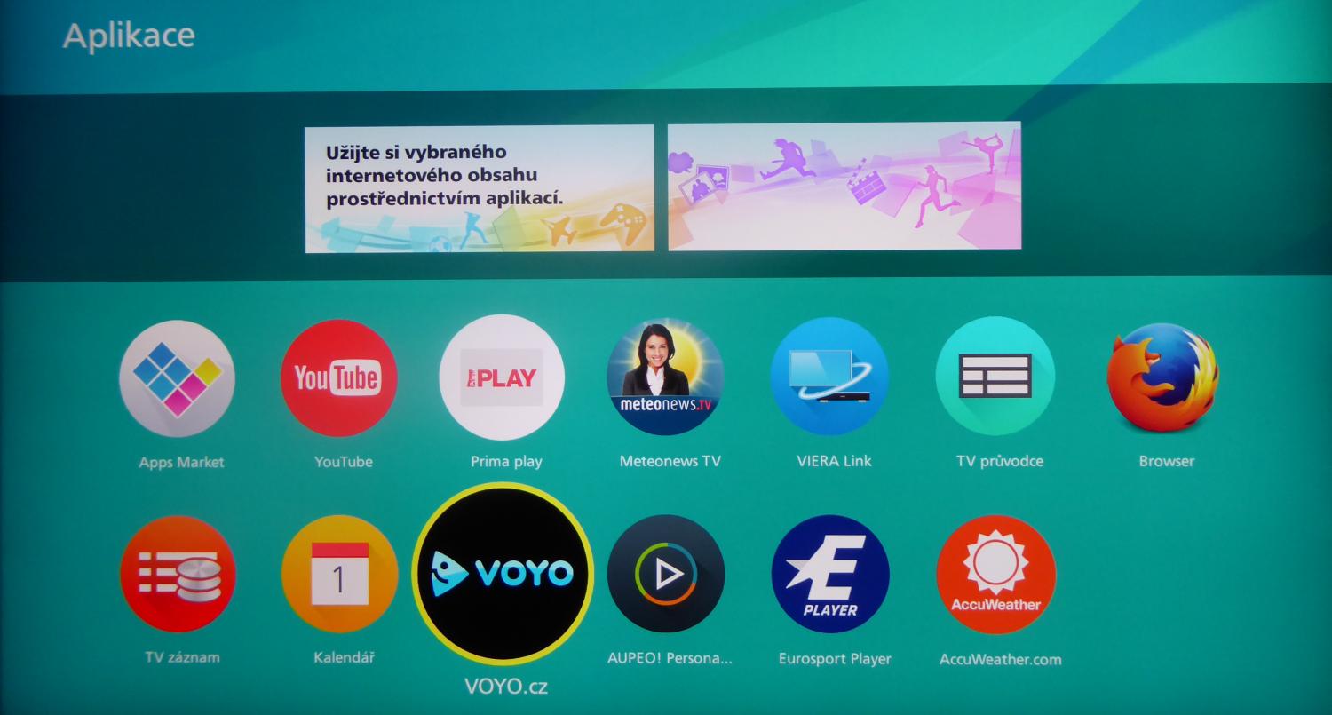 Panasonic Firefox - Aplikace.