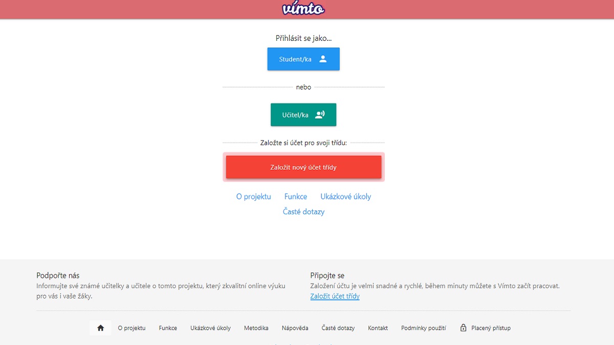 Aplikace vímto.online