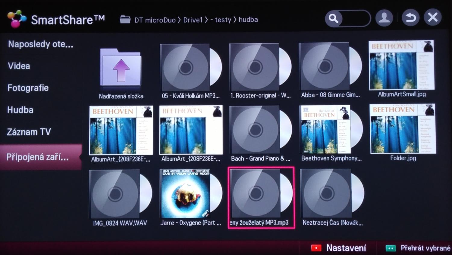 LG 32LF580V - SmartShare (multimédia)