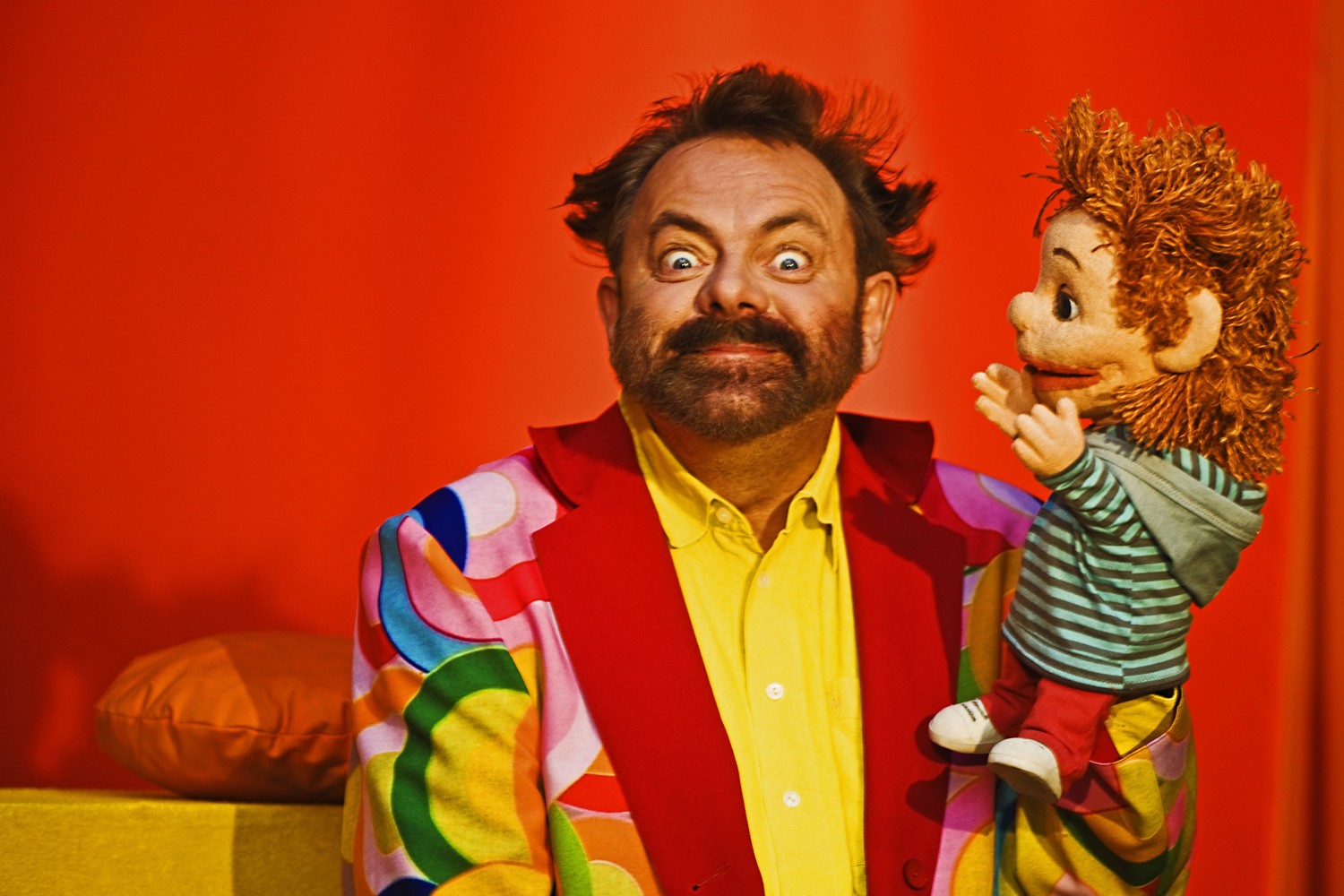 Václav Upír Krejčí a tým jeho dětského pořadu