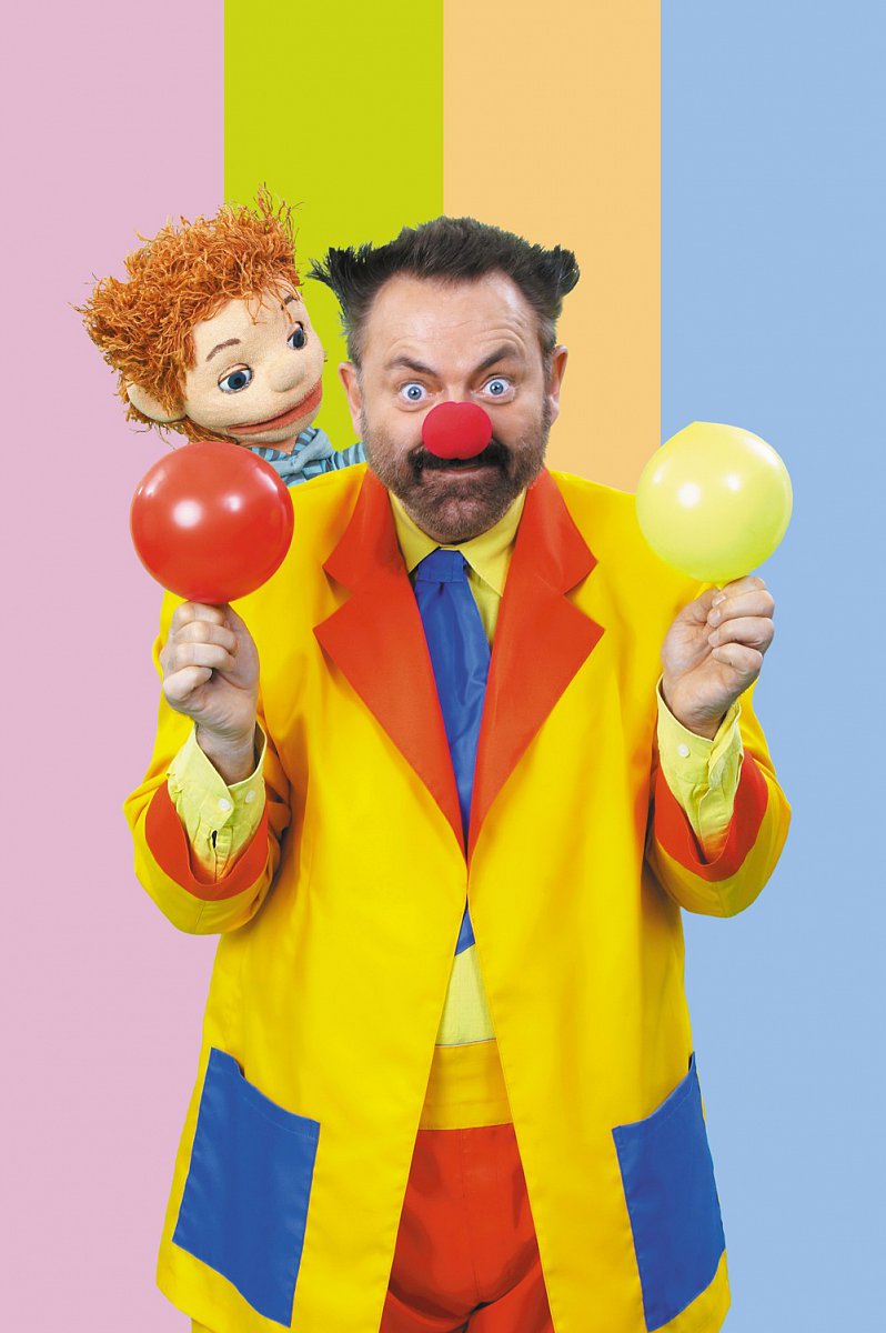 Václav Upír Krejčí a tým jeho dětského pořadu