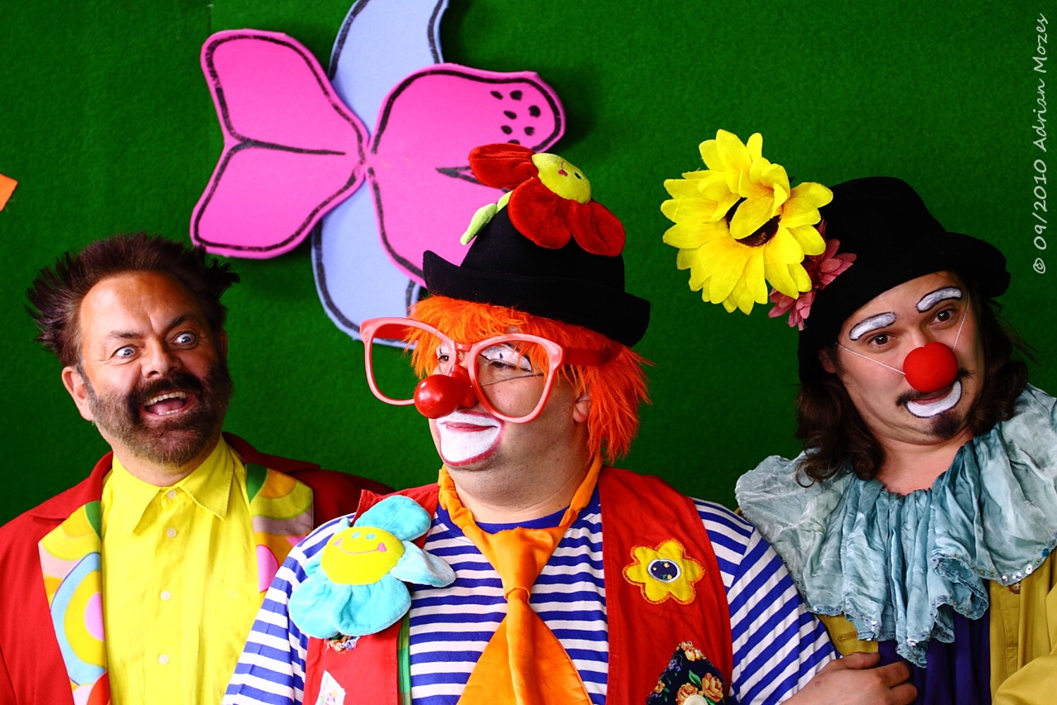 Václav Upír Krejčí a tým jeho dětského pořadu