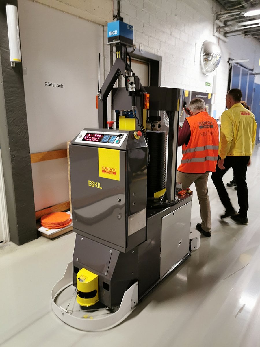 Automatizovaná výroba společnosti Sandvik Coromant ve Švédsku