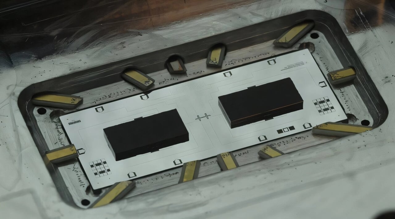 Dva kvantově provázané akustické vlnové rezonátory