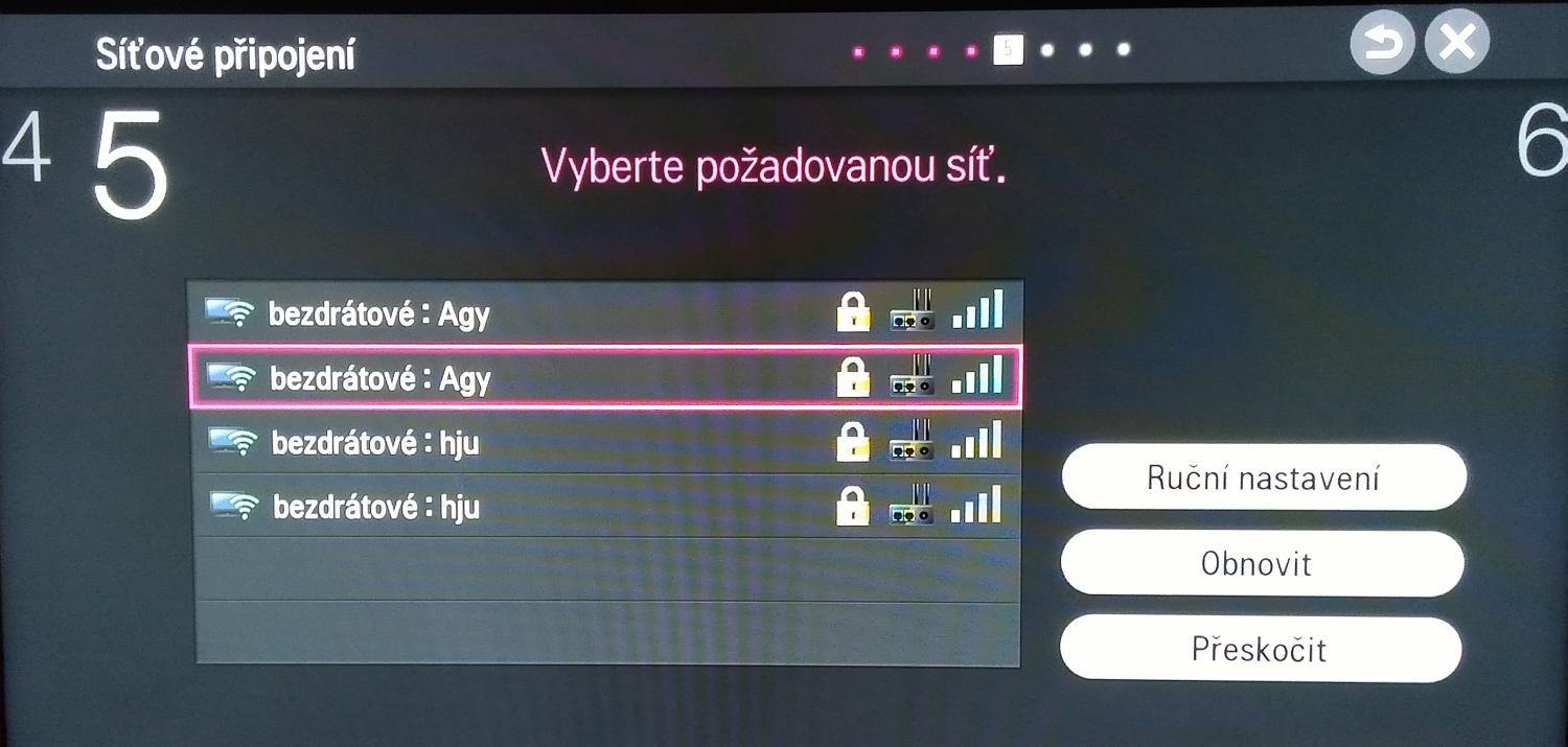 LG 32LF580V - instalace