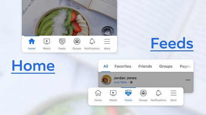 Facebook - Home - Feeds