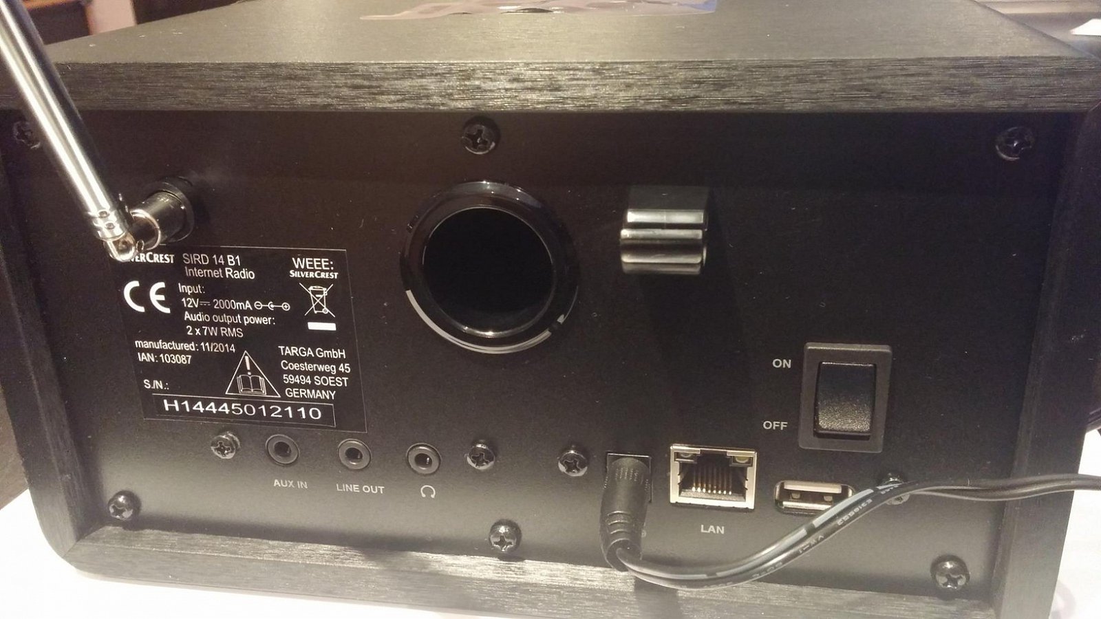 SILVERCREST® Stereo-Internetradio SIRD 14 B1
