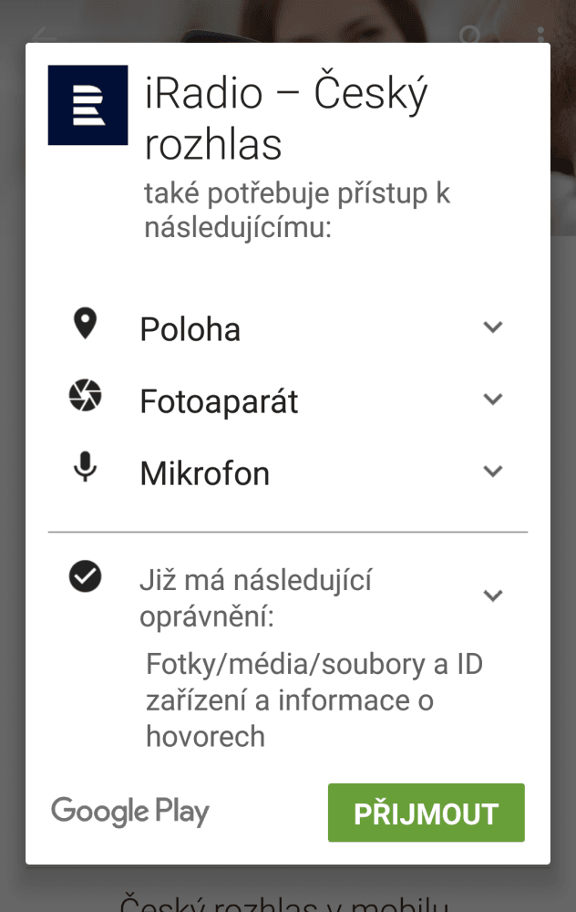 ČRo - nová aplikace iRadio, květen 2016