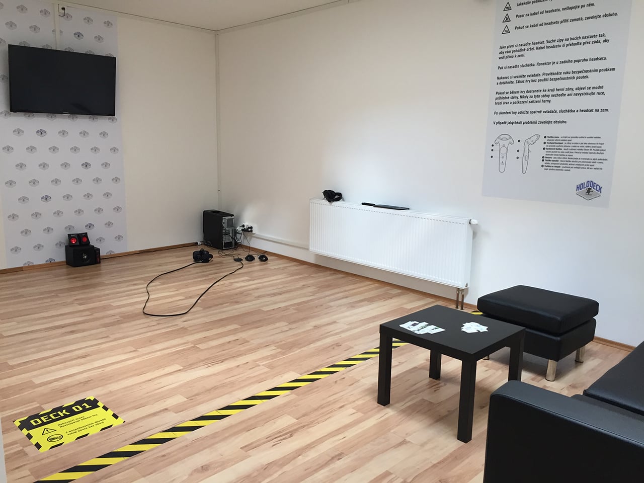 Holodeck, herna s virtuální realitou v Hradci Králové