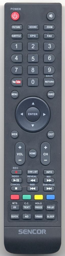 Sencor SLE 55US500TCS - dálka