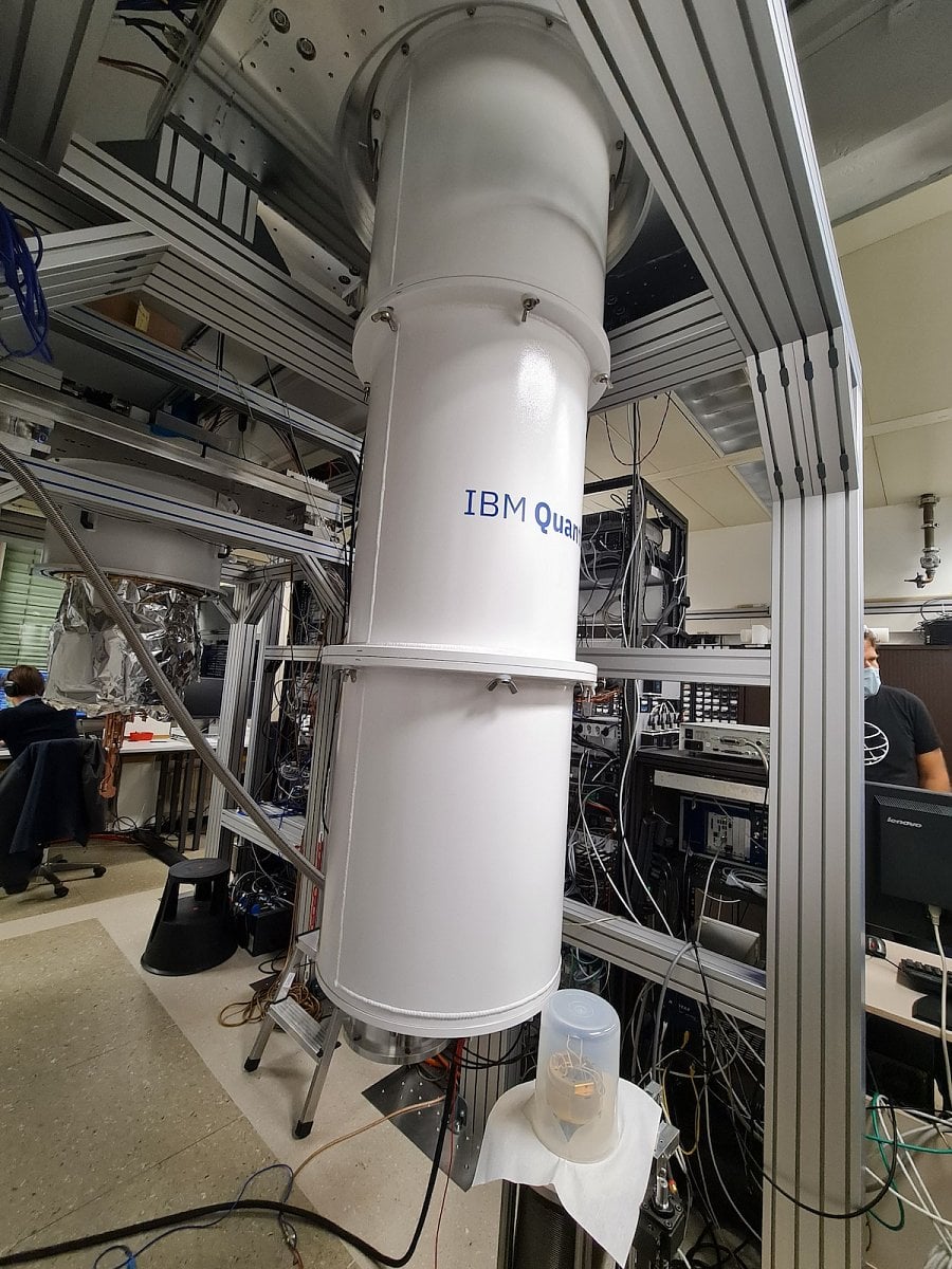 Kvantová laboratoř IBM Research v Curychu