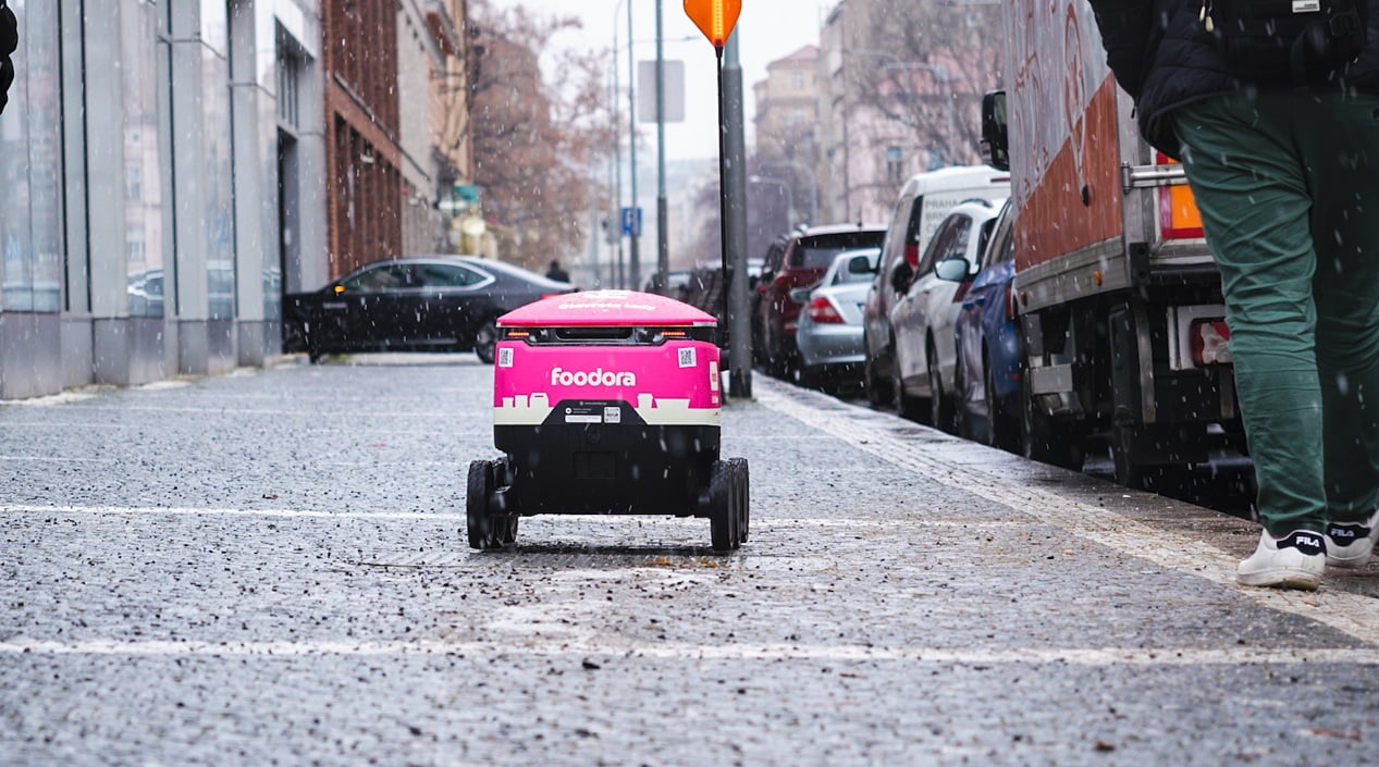Autonomní roboti foodory