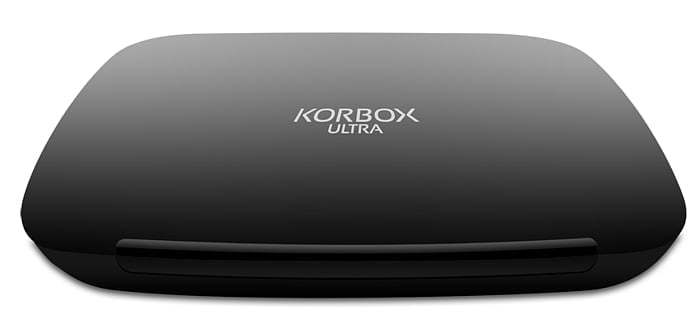 Firemní balení set-top boxu Korbox Ultra