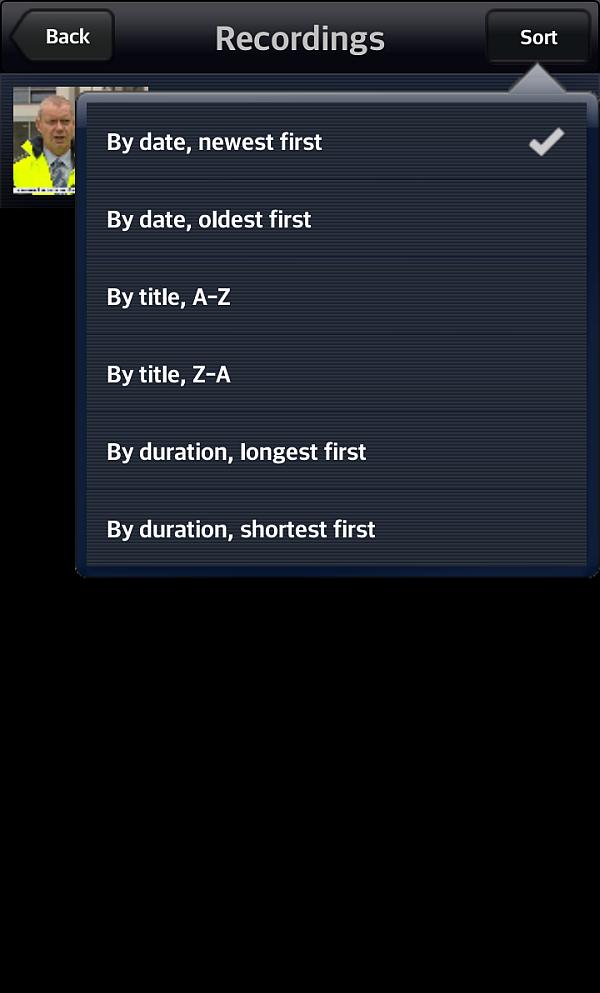 Evolveo XtraTV – nahrávání