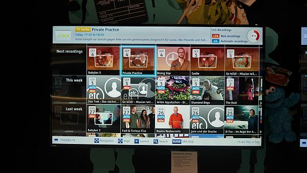 Toshiba L7 - MediaGuide - Auto znamená, že pořady nahrál automaticky systém podle vašich preferencí, přičemž MediaGuide byl nastaven na profil Rodina takže zaznamenává a nabízí pořady tak nějak univerzálně.