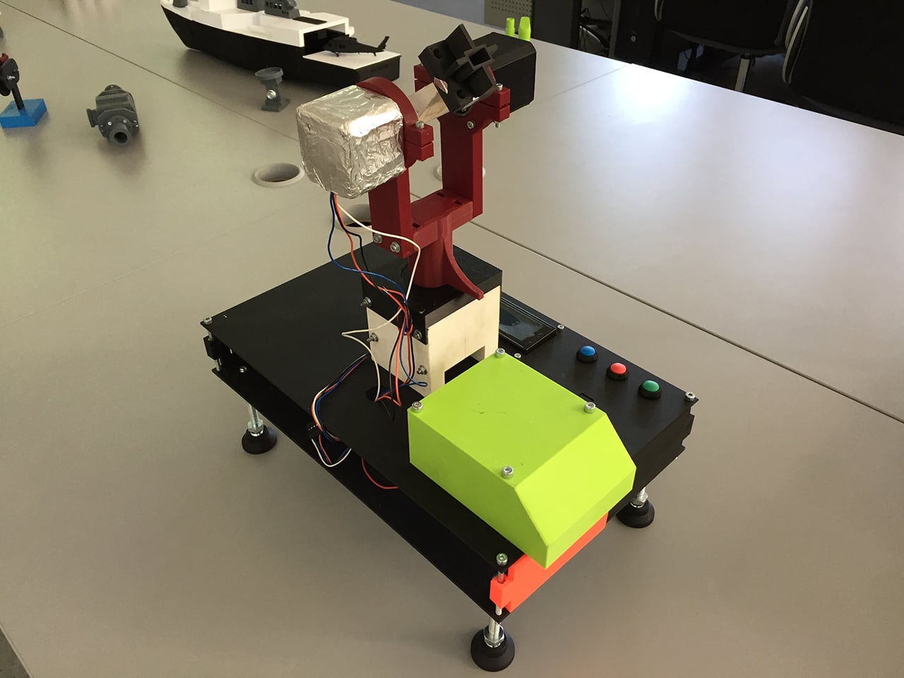 Učebna 3D tisku na Střední průmyslové škole na Proseku v Praze