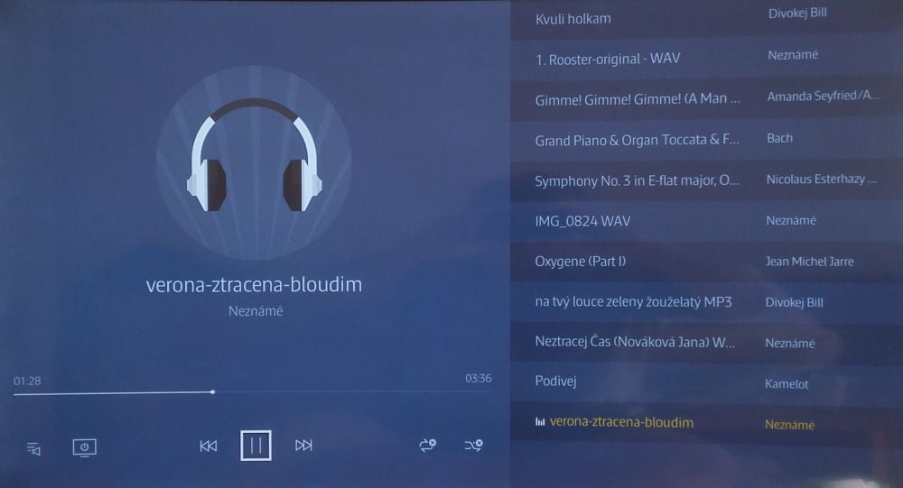 Samsung UE55JU7590T - multimédia
