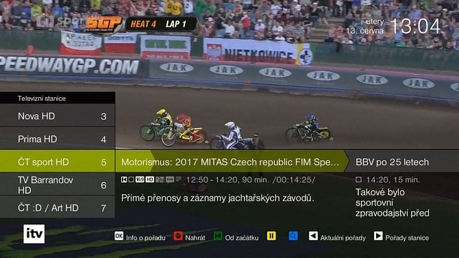 Prostředí Interaktivní televize