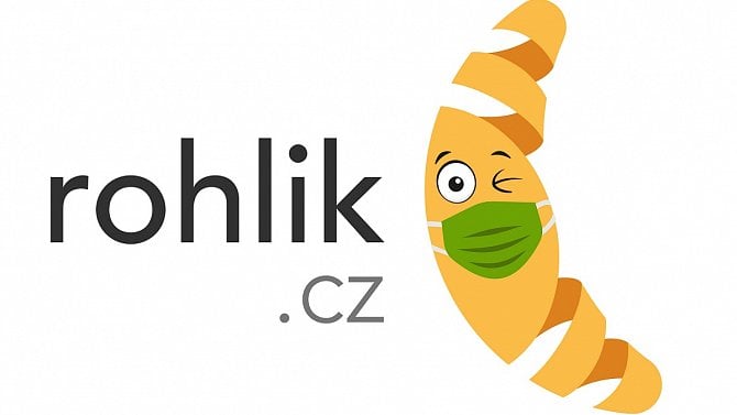 Rohlík.cz logo pandemie