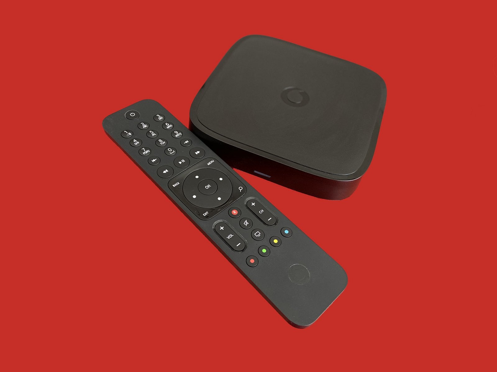 Vodafone TV set-top box a dálkové ovládání