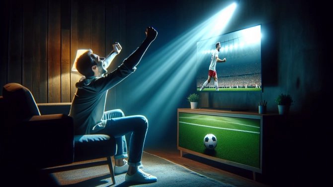 Sport, televize, sledování televize