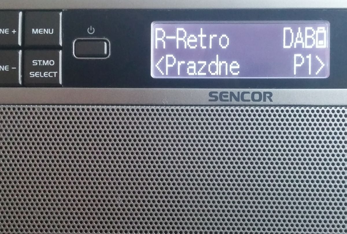 Sencor SRD 6600 DAB+, různé