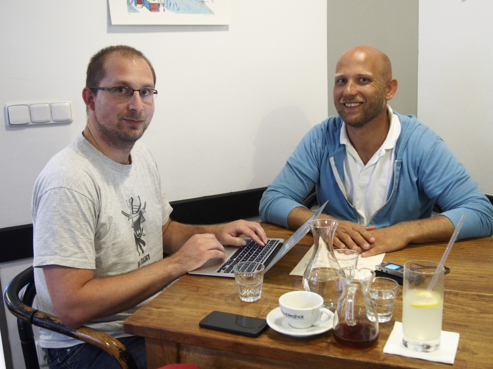 Petr Šimeček a Pavel Doležal