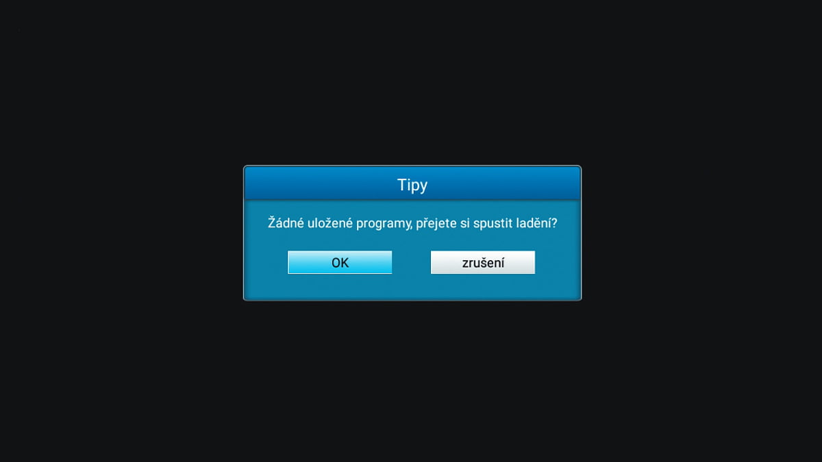 Ladění a EPG DVB-T