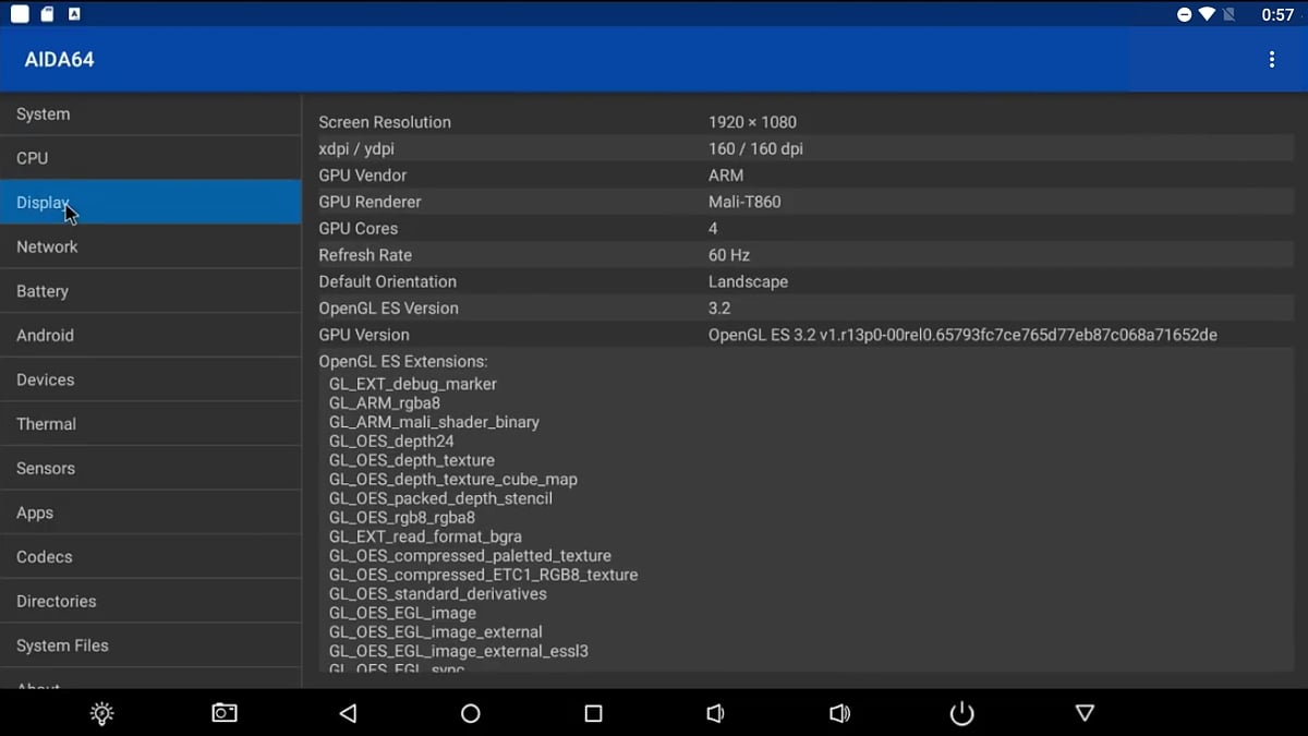 Aida 64 / Android 6