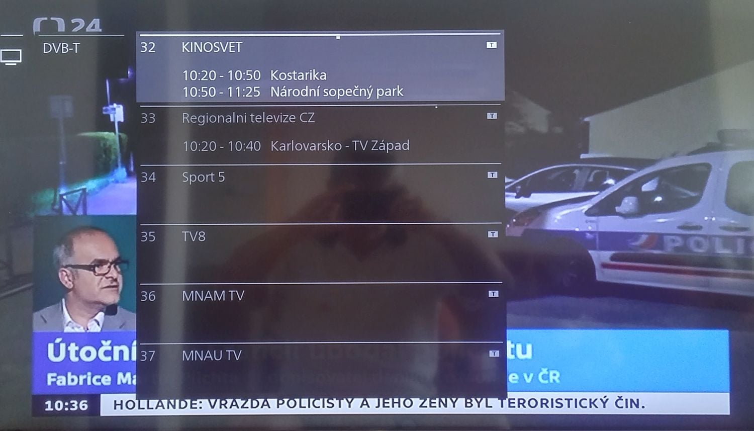 Kinosvět - HbbTV na Loewe One 40, červen 2016