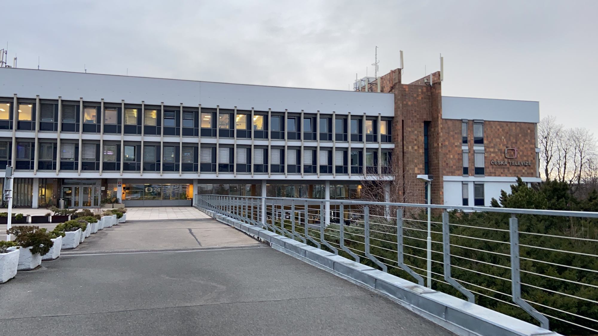 Budova zpravodajství na Kavčích horách