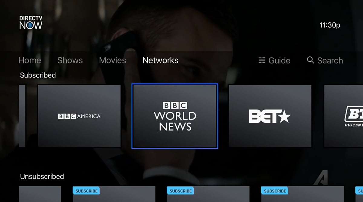 DirecTV - Volby Movies a Networks