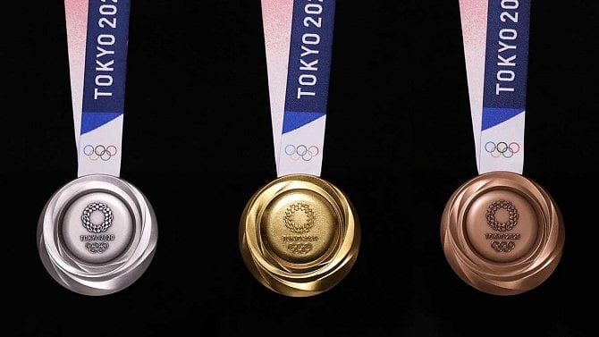 Olympiáda Tokio - medaile