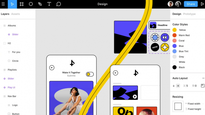 Figma - UX - UI - design