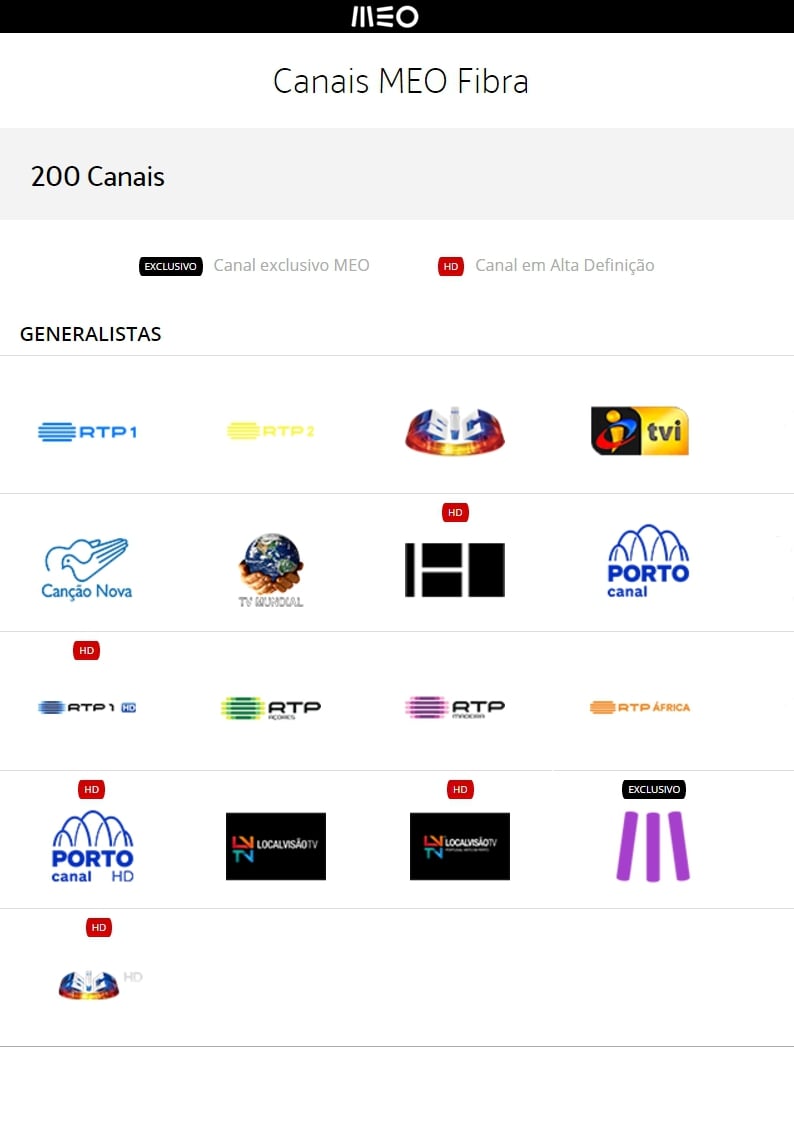 MEO programová nabídka