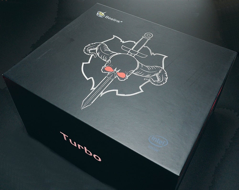 Beelink Kaby G – balení přístroje