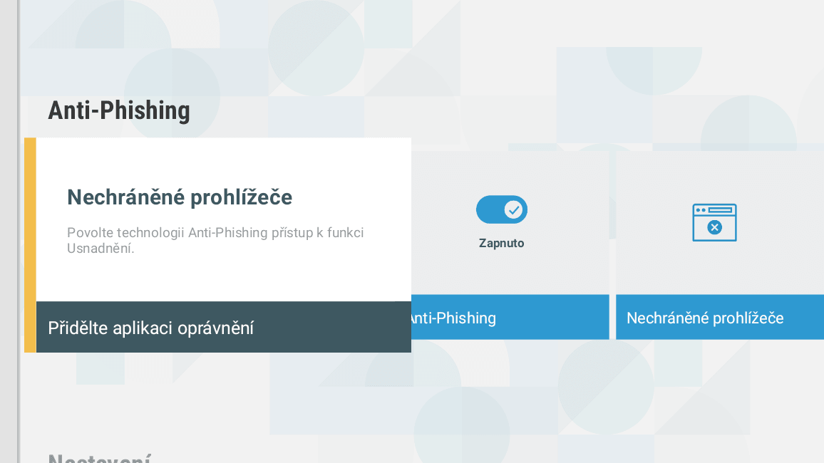 ESET Smart TV Security, antivir pro chytré televize s Androidem