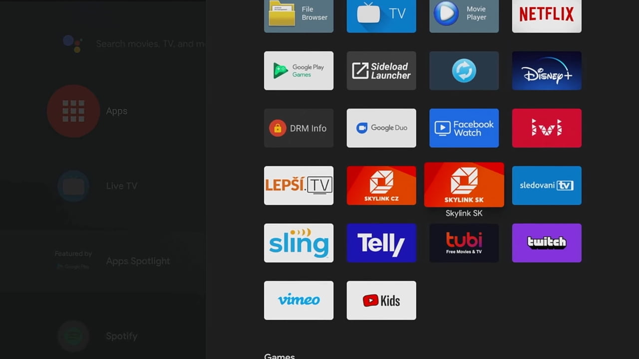 Videostrong – prostředí pro příjem DVB vysílání