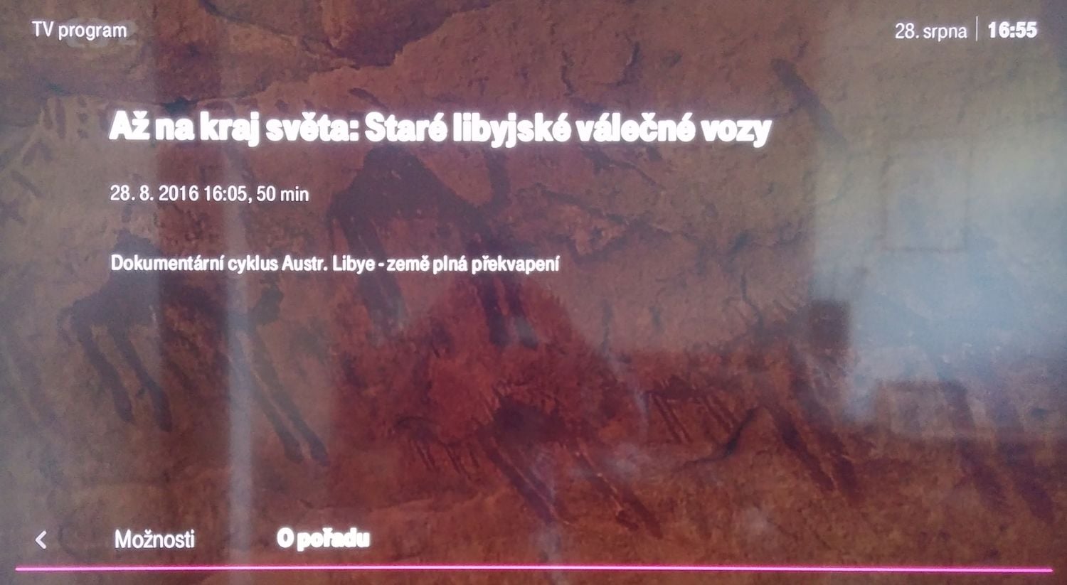 T-Mobile TV - EPG a nahrávání